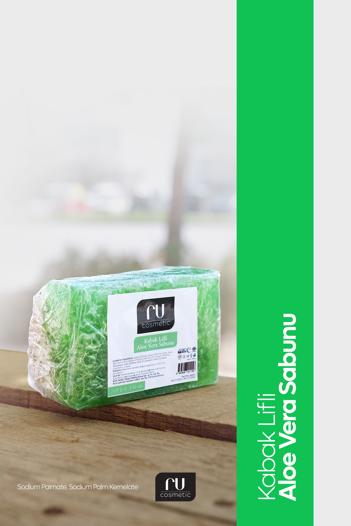 Kabak Lifli Aloe Vera Sabunu